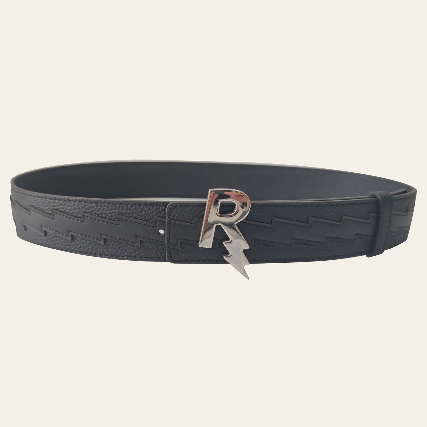 Rexotic Belt Phantom Black – Chrome Buckle