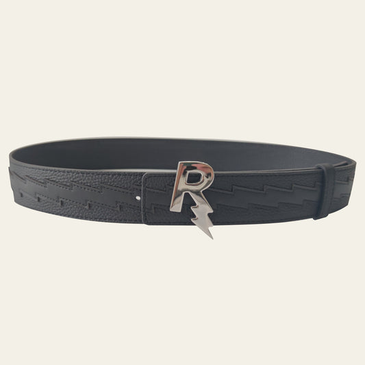 Rexotic Belt Phantom Black – Chrome Buckle