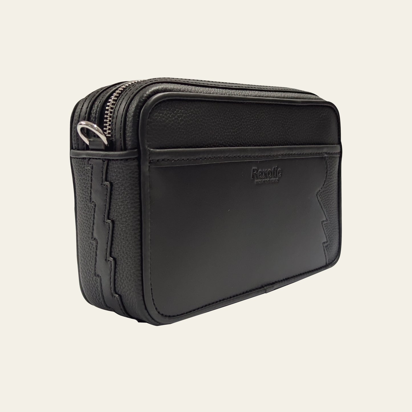 Rexotic Shoulder Bag Phantom Black – Chrome Hardware
