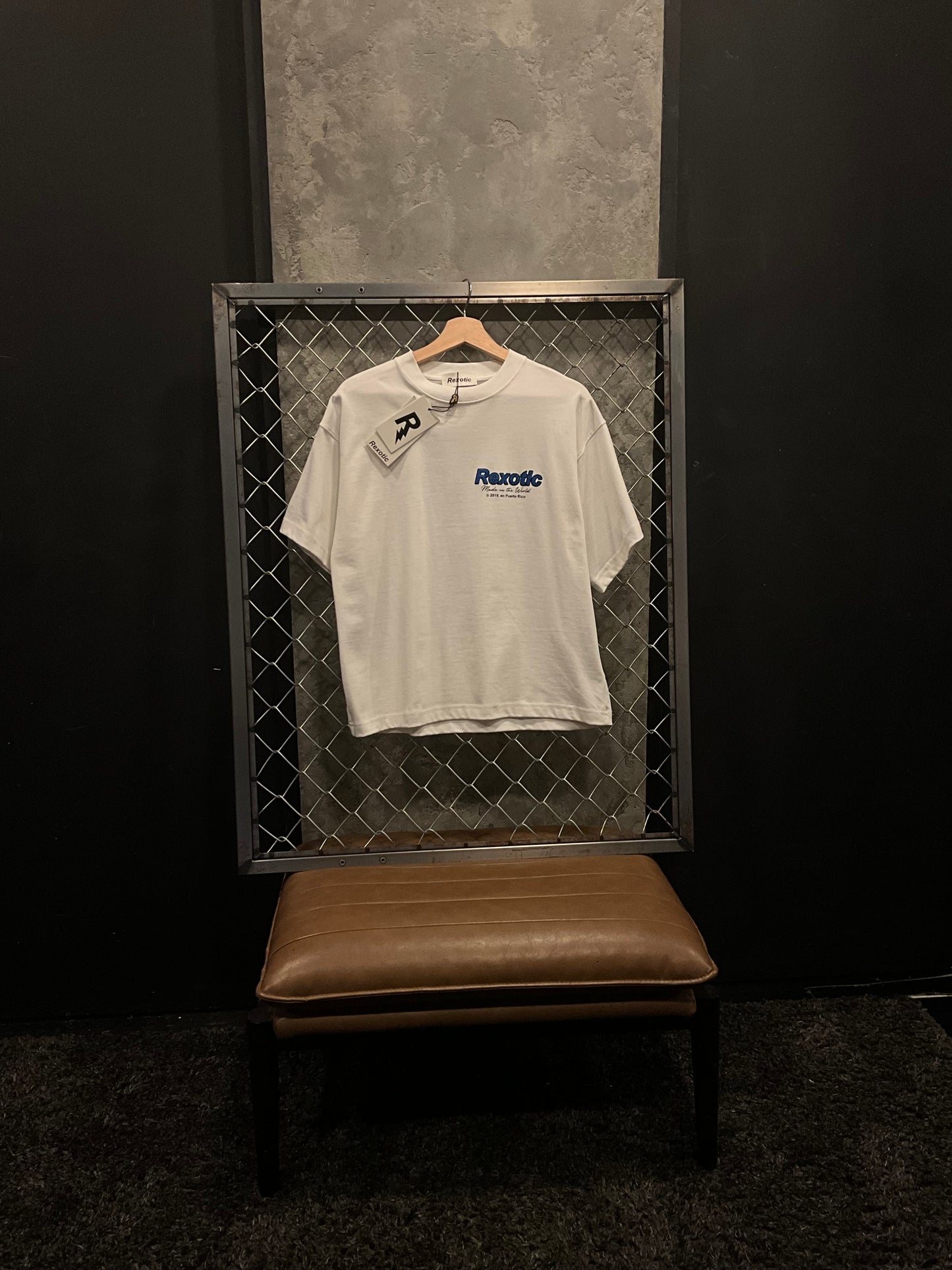 BLUEGLOW | Rexotic Boxy Fit (GLOW IN THE DARK)