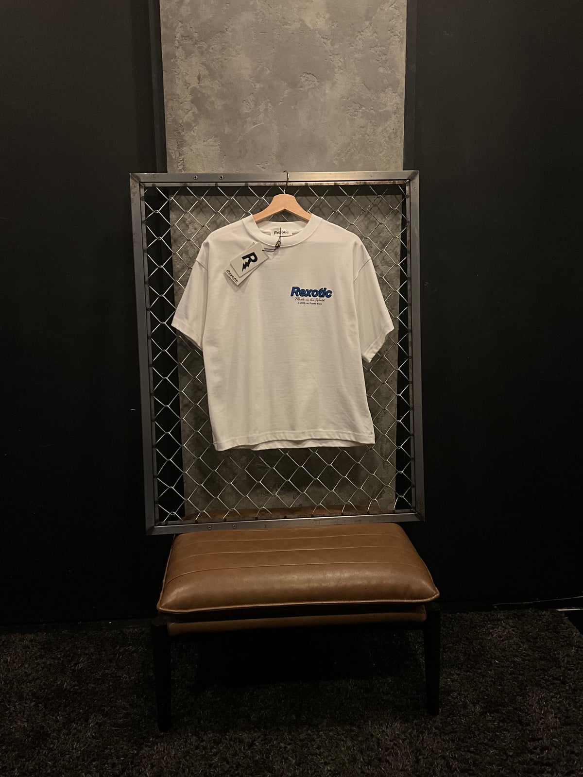 BLUEGLOW | Rexotic Boxy Fit (GLOW IN THE DARK)