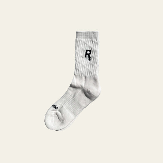 REXOTIC ZIGZAG SOCKS BEIGE