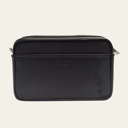 Rexotic Shoulder Bag Phantom Black – Chrome Hardware
