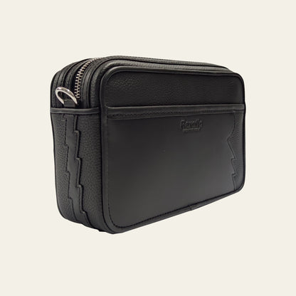 Rexotic Shoulder Bag Phantom Black – Chrome Hardware